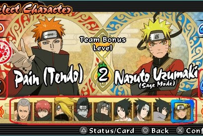 Cheat Naruto Shippude Ultimate Ninja Impack PPSSPP Terbaru 