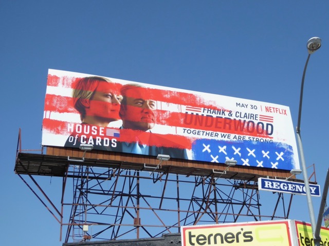 House of Cards season 5 billboard House of Cards season 5 billboard