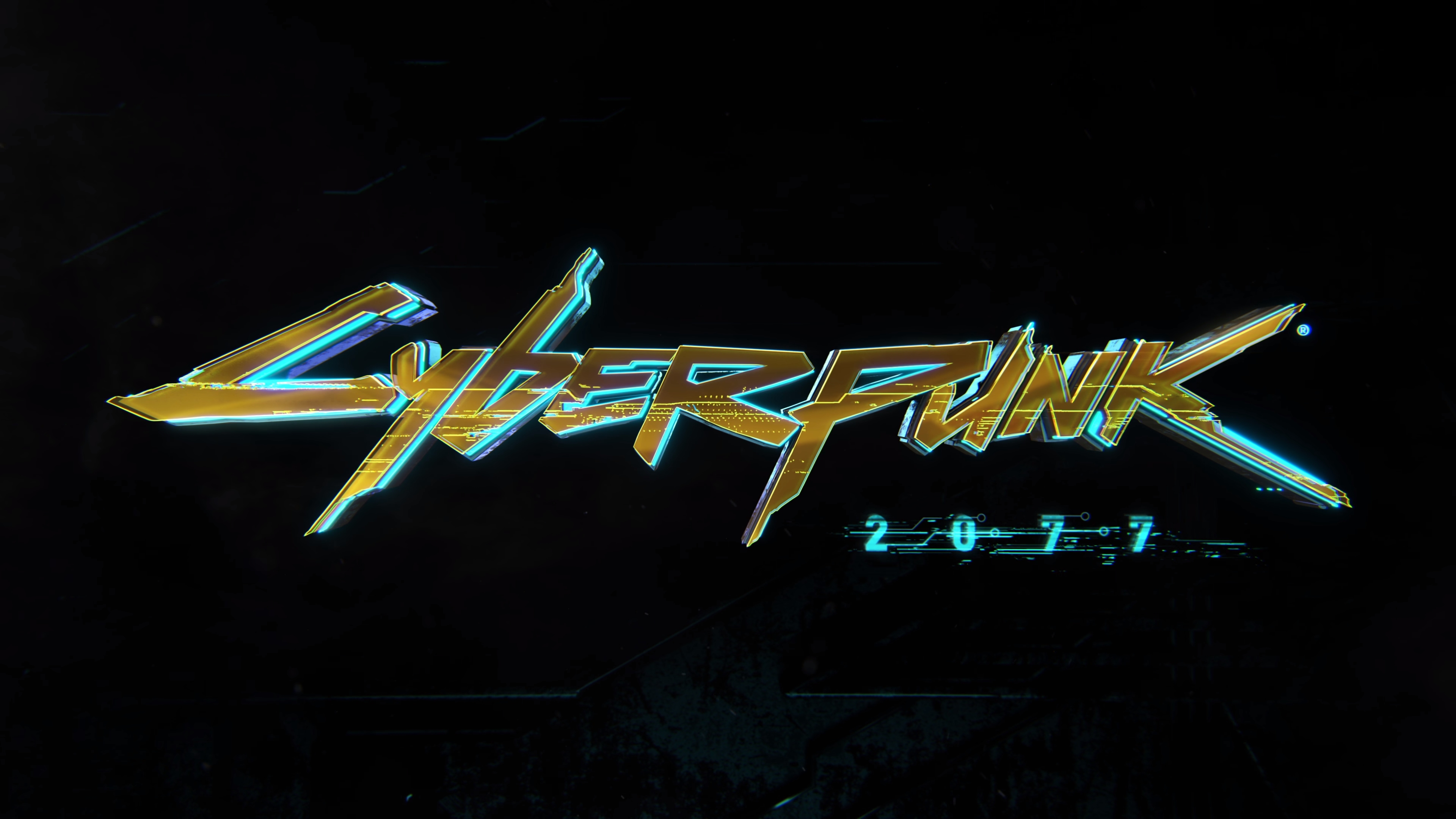 Cyberpunk 2077 logo - displaydiki