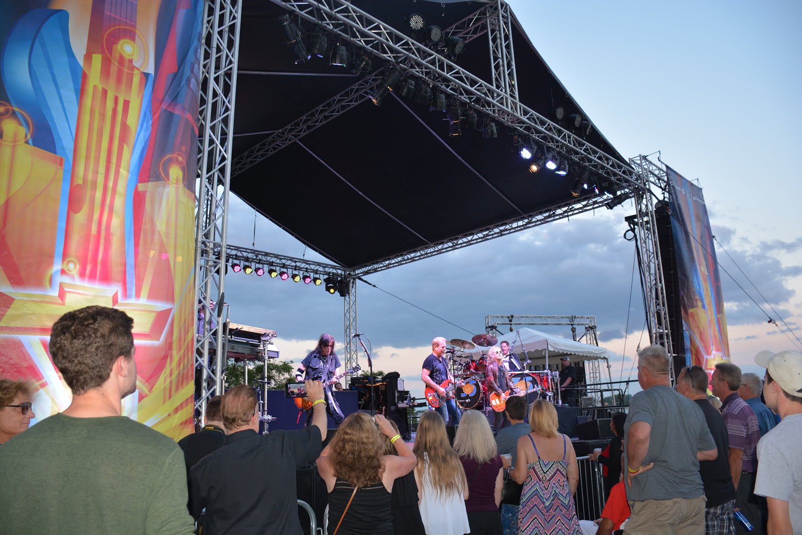 Mom Among Chaos Chevrolet Rockin' on the Riverfront With Little River Band