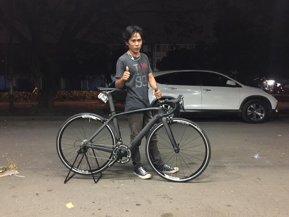 frame road bike carbon murah