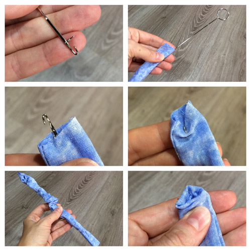 Como girar tubos de tela