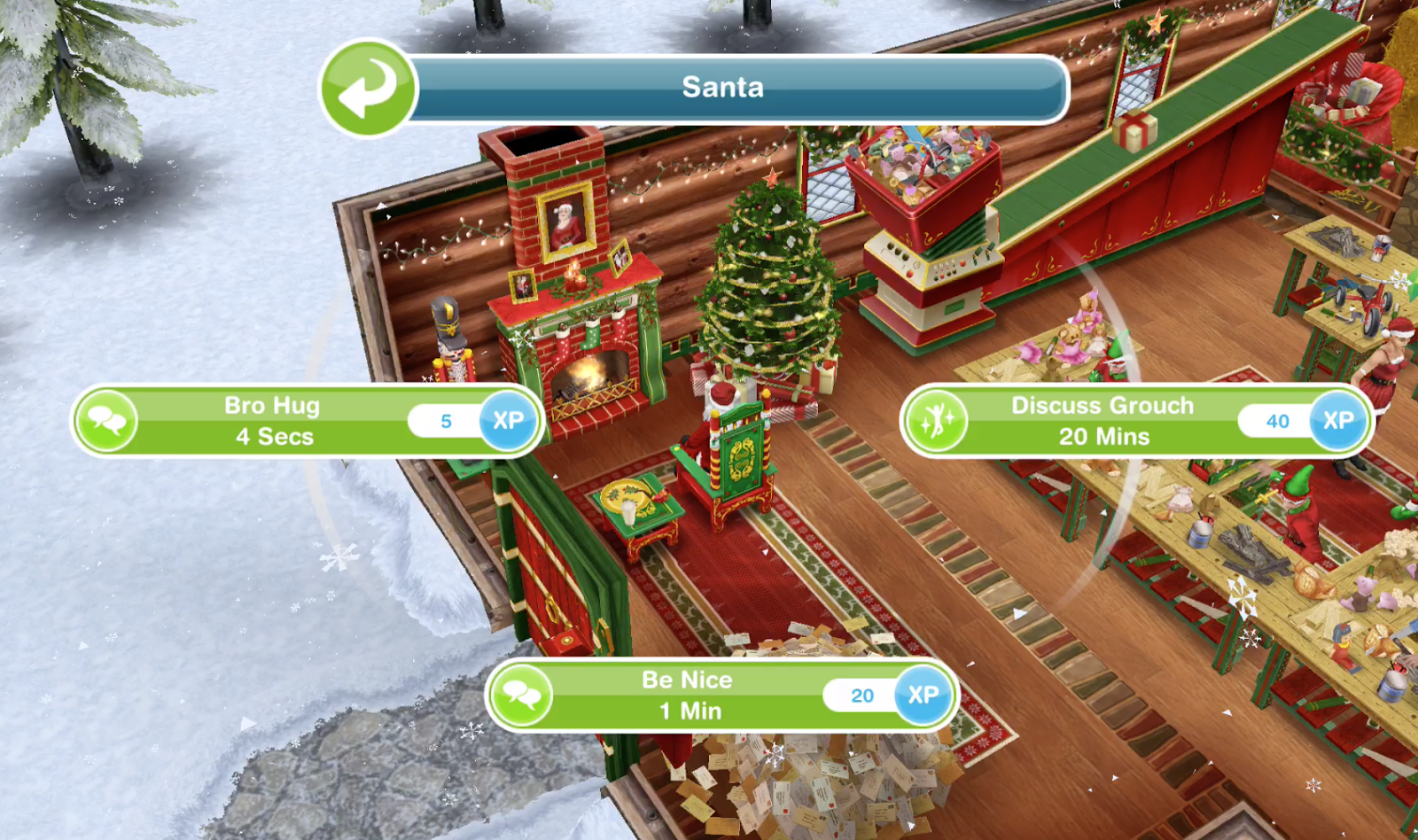 SimsFreeplay Sims Freeplay Snow Problem Quest Day 12