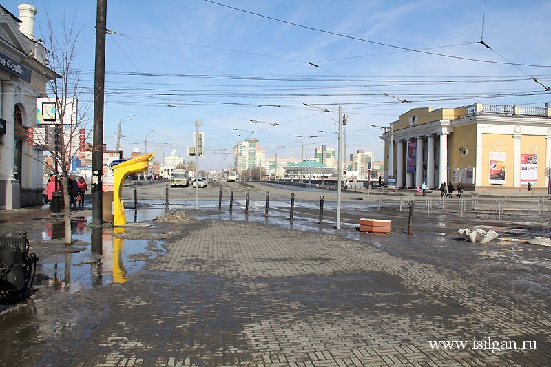 Кировка или Челябинский Арбат. Город Челябинск. Челябинская область