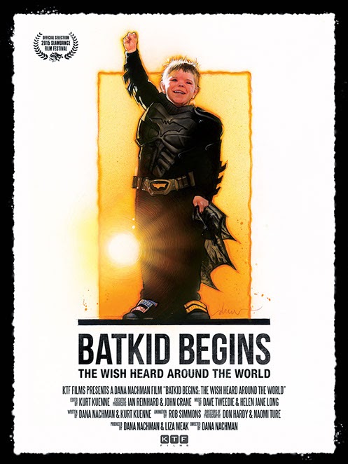 Batkid Begins Documentary Theatrical One Sheet Movie Poster by Drew Struzan