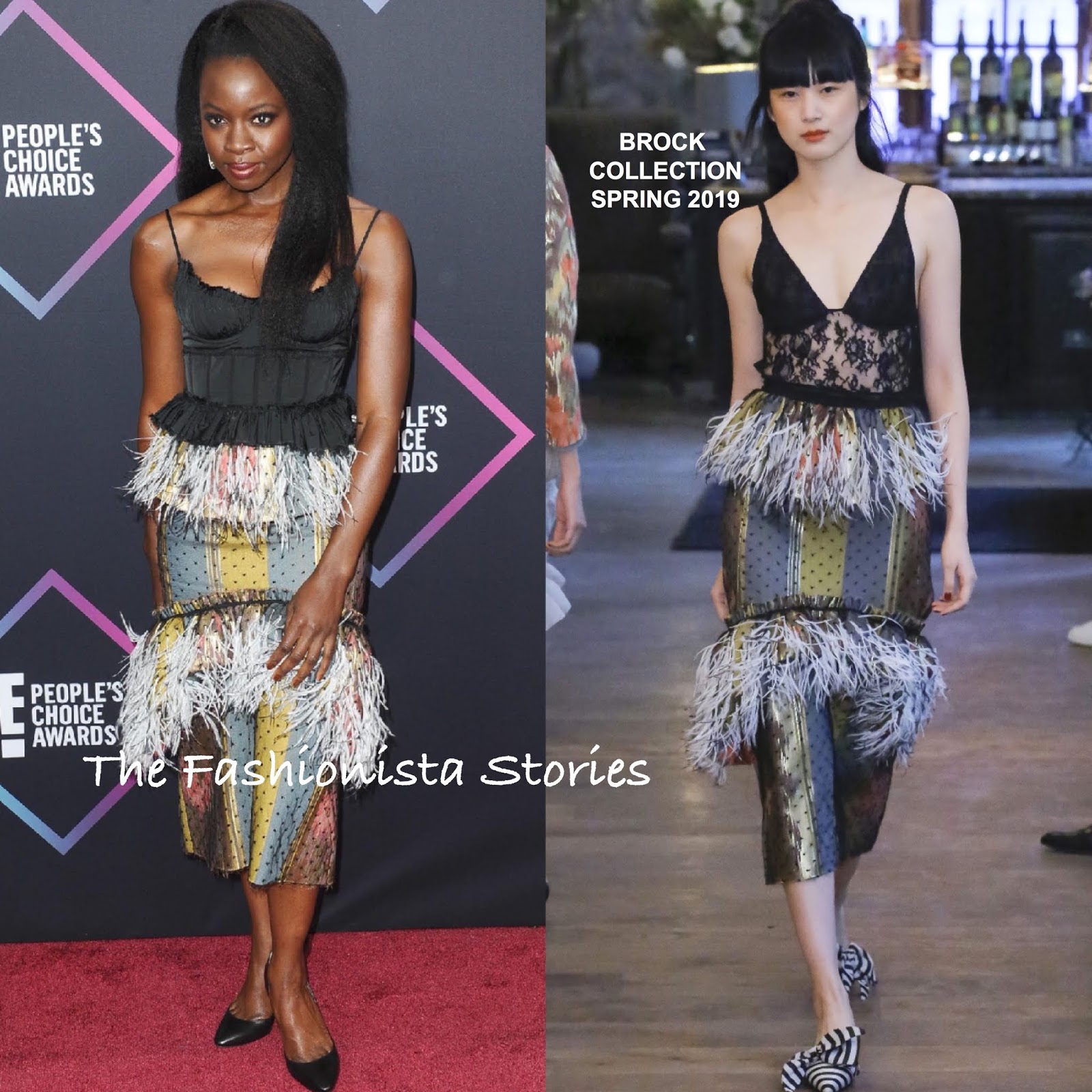 Danai Gurira In Brock Collection At The 44th E People S Choice Awards