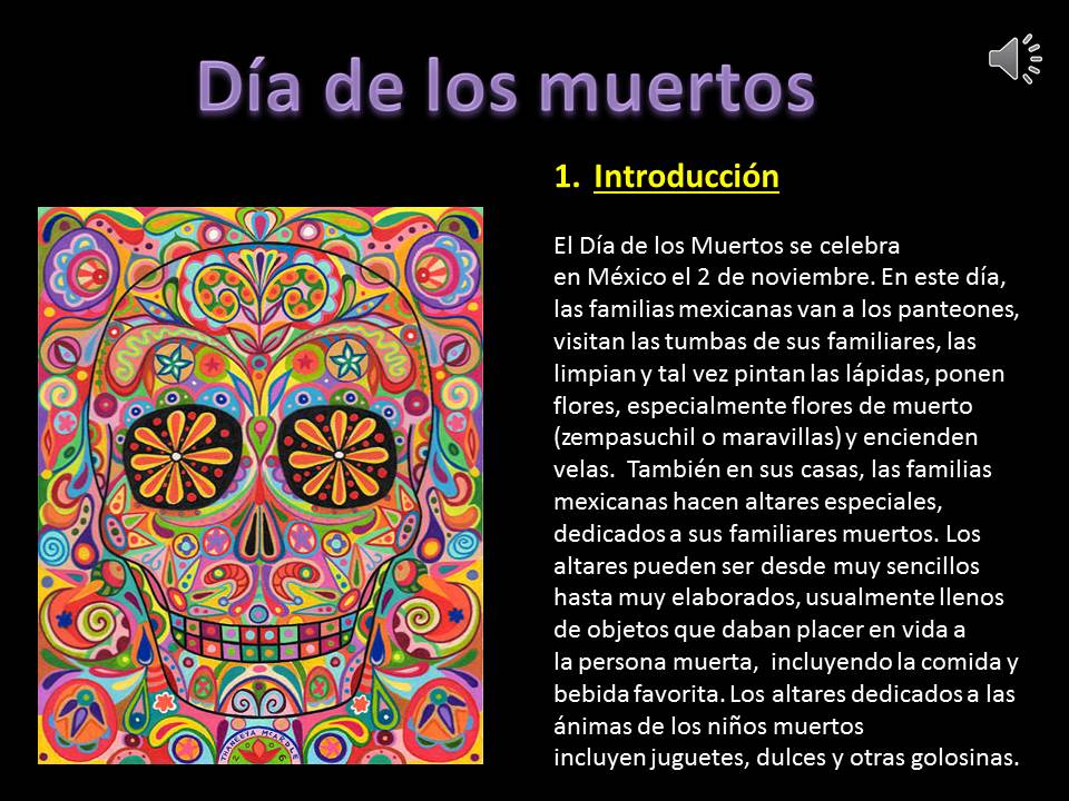 Fuente Viva Día de los Muertos se celebra en México el 2 de noviembre
