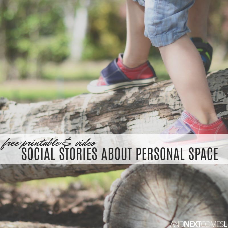 Free Social Stories About Personal Space | And Next Comes L