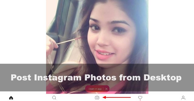 Post Photos or Images on Instagram from Desktop how to post images from desktop to instagram