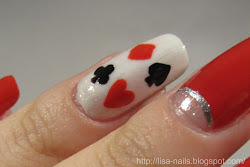 poker card nail design 4
