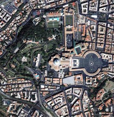 Vatican nhìn từ trên cao