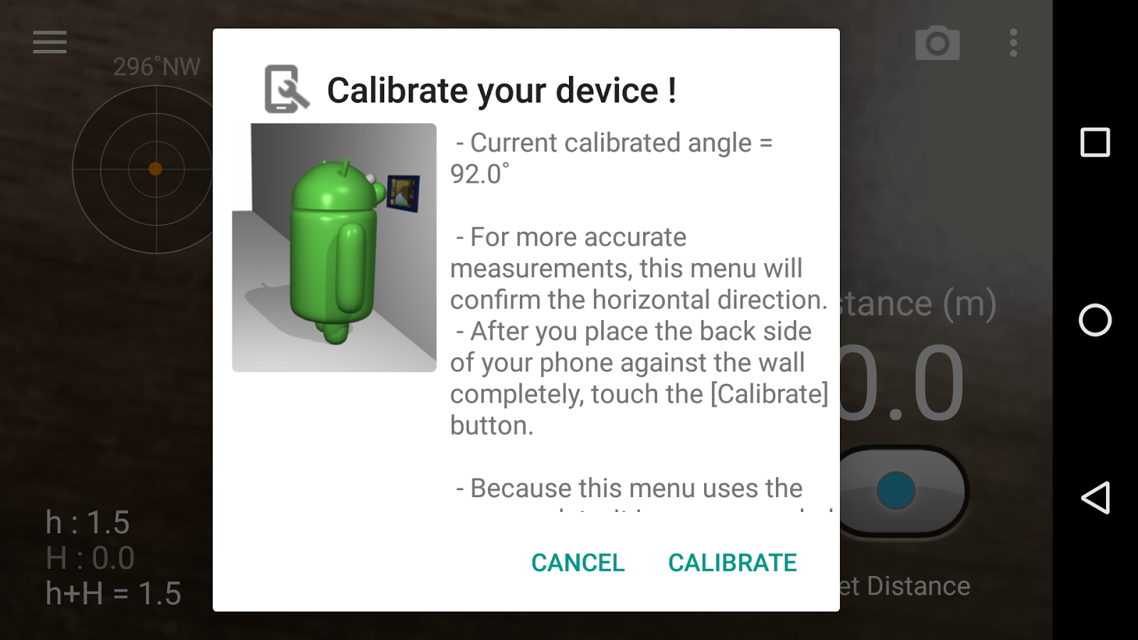 Android boy's Blog Smart Measure Pro (v2.6) manual
