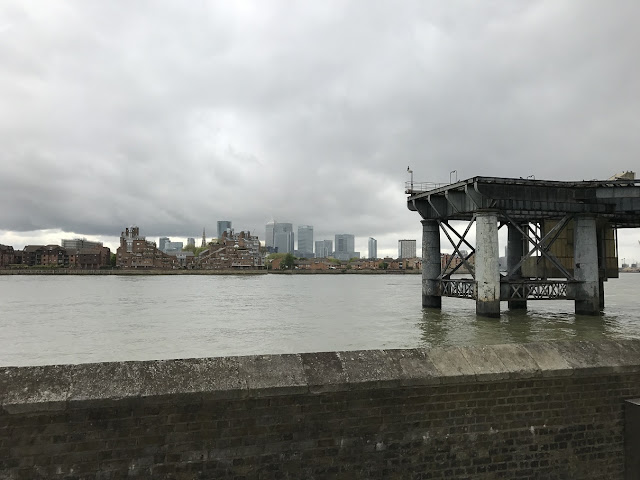 Coal jetty, Greenwich Power Station, London