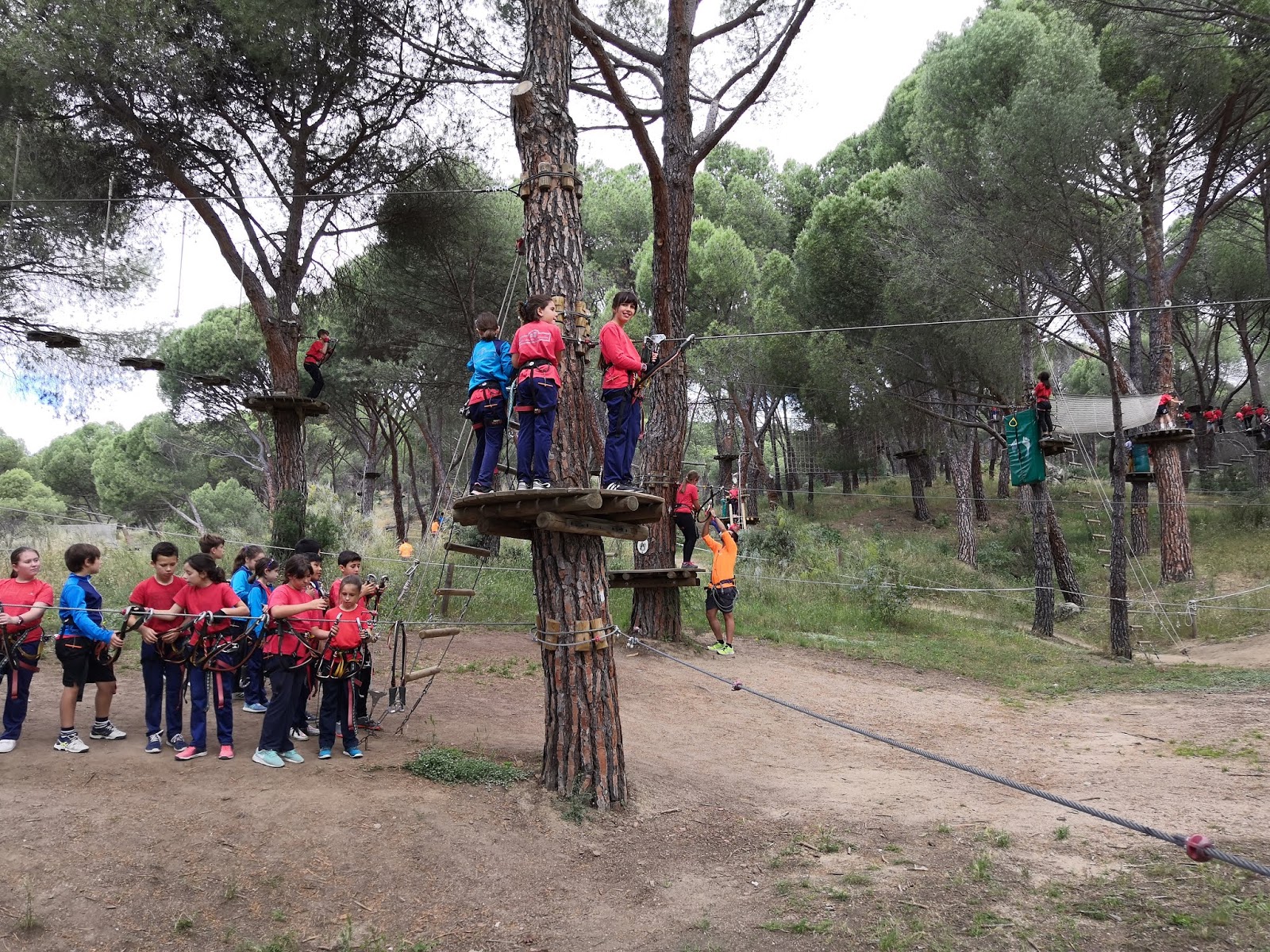 MESETA AL DIA: Multiaventura en Pelayos de la Presa 4º