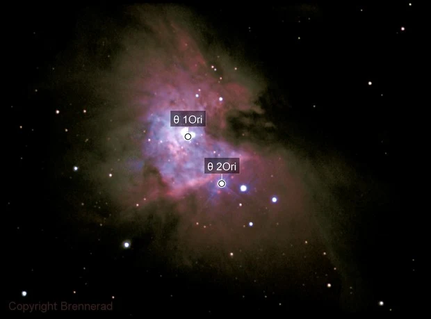 Imagem da Constelação de Orion