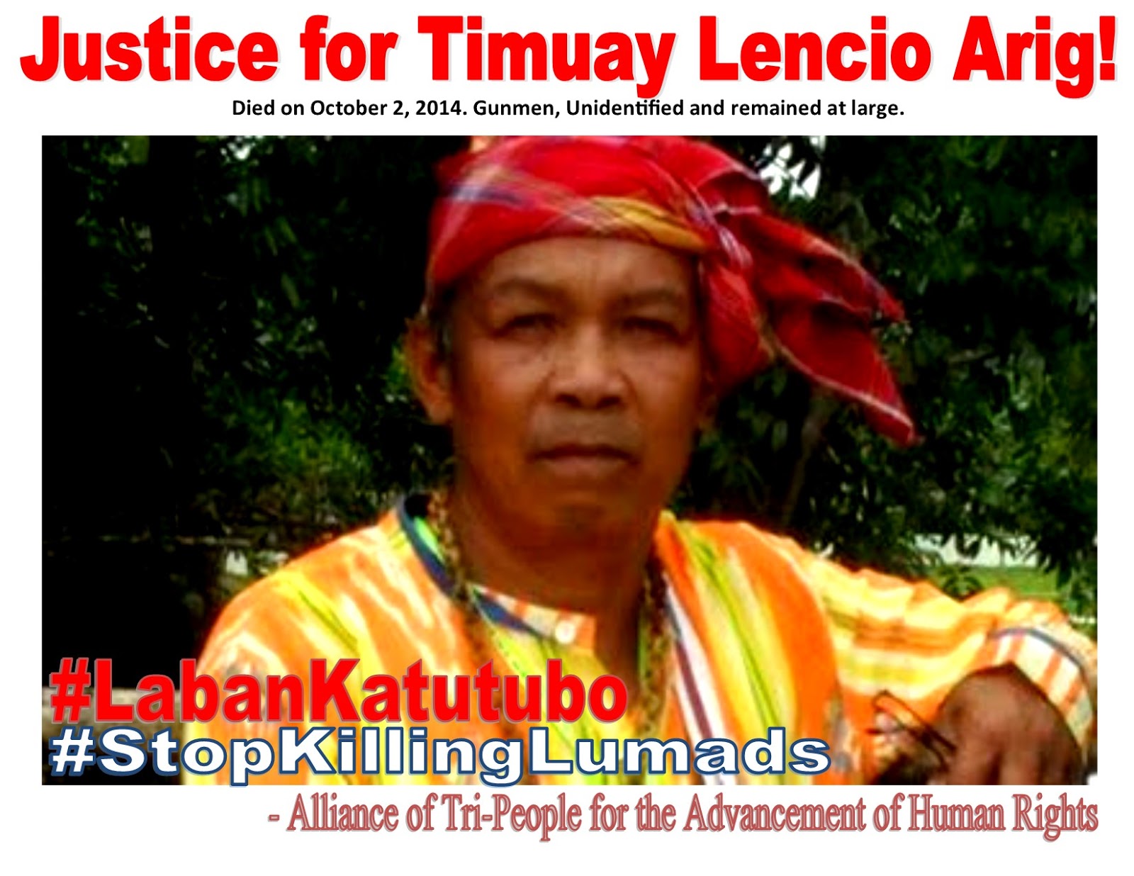 Liga ng Makabagong Kabataan: PAHAYAG: Panawagan ng mga Lumad ng Mindanao
