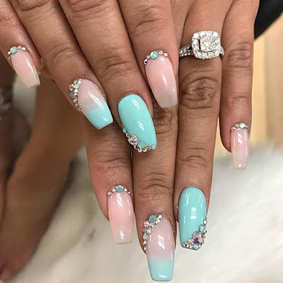 13+ Simple Ways to Wear Baby Blue Nails You'll Need To Copy and it is very popular around the winter and summer but it may be worn around year One of 13+ Simple Ways to Wear Baby Blue Nails You'll Need To Copy