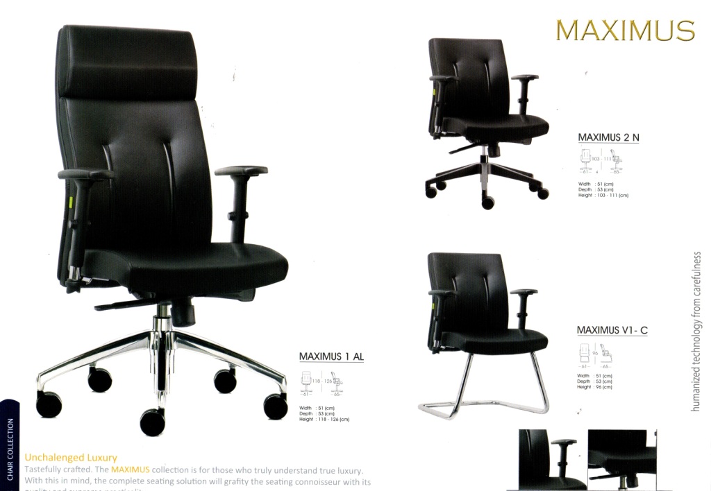 DONATI OFFICE FURNITURE Kursi Donati Maximus Series