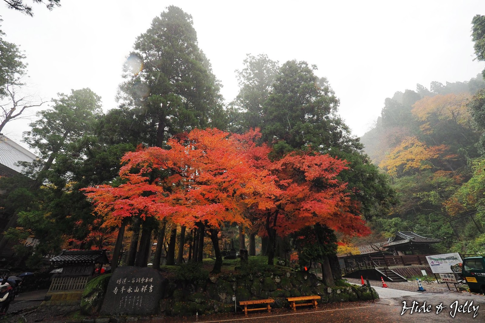 Hide Jelly 17北陸楓葉季day5 福井 古老 莊嚴的曹洞宗大本山 永平寺