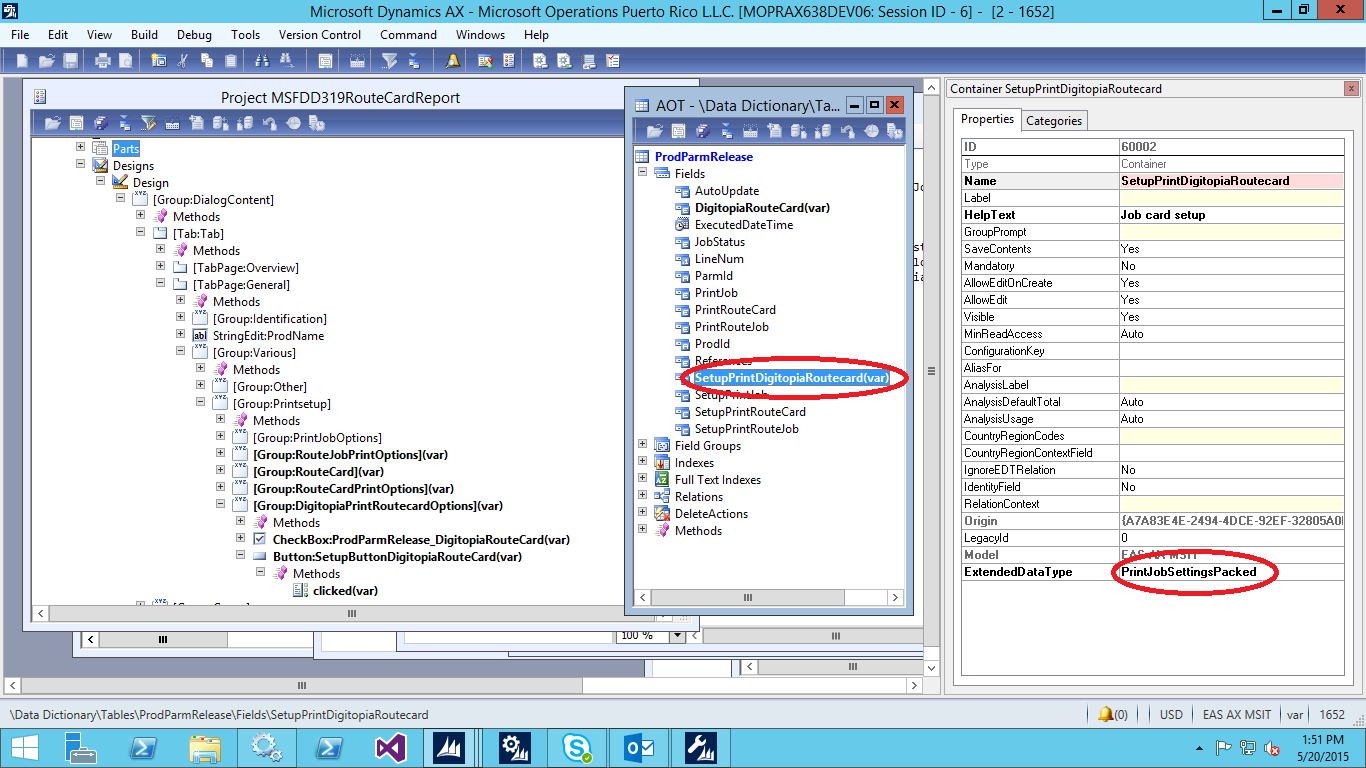 Microsoft Dynamics D365 F&O and Axapta Printer settings in ax 2012