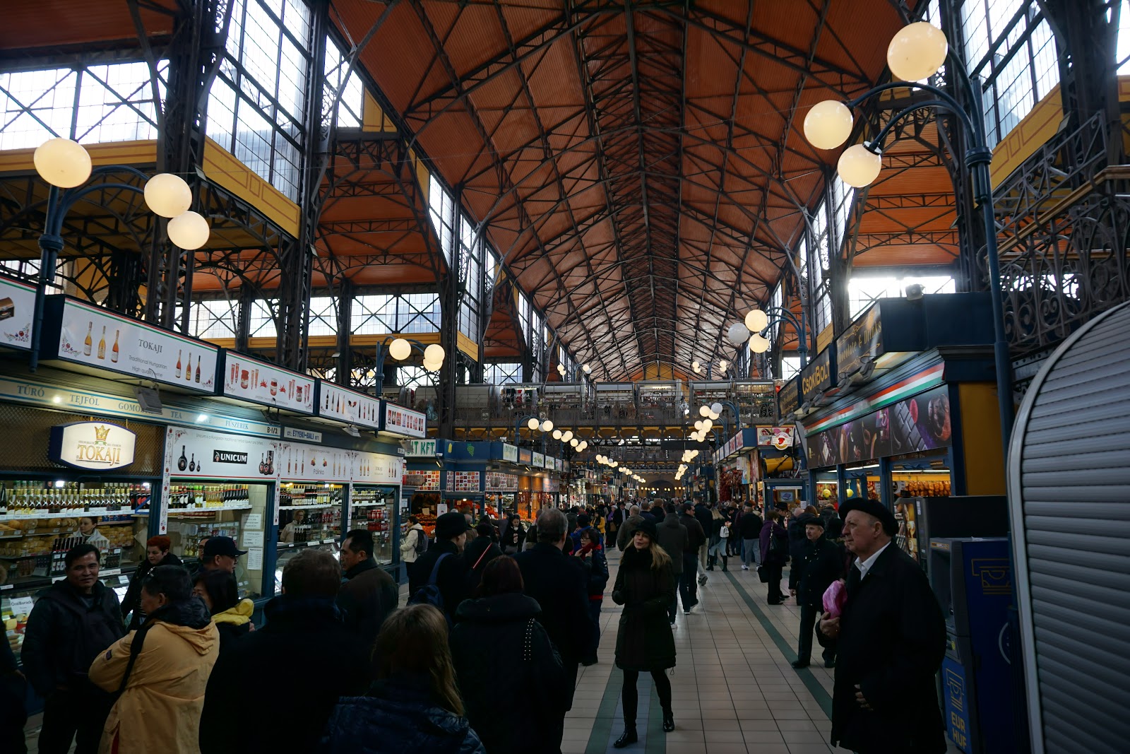 Budapeşte Central Market Hall