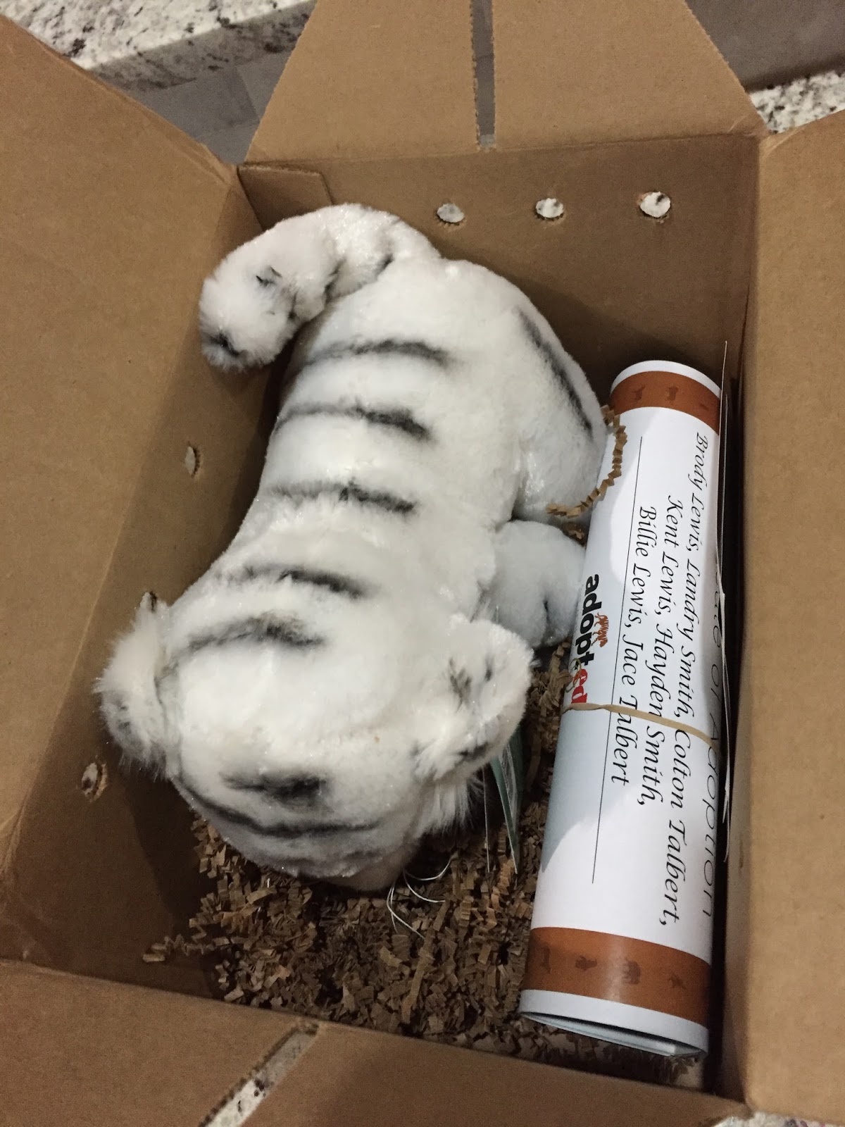 Hold the Gluten Please 30 in 30 12 Adopt a Zoo Animal