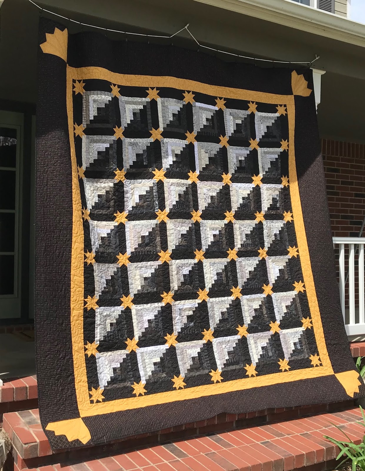 "West Point Cabin" Quilt Finish