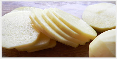 Potato for underarms whitening