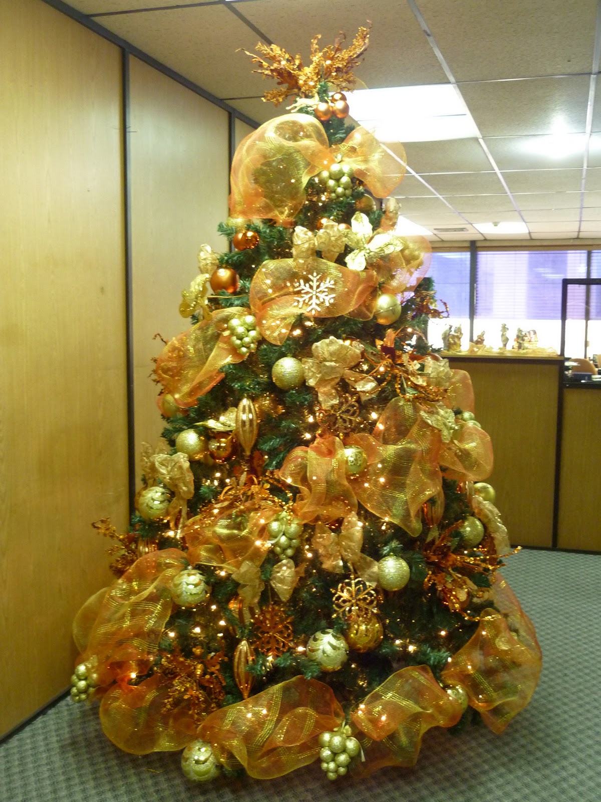 El cuaderno del decorador: Árboles de Navidad: colores (I)