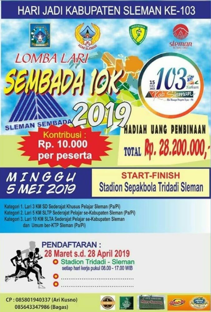 Lomba Lari Sembada 10K • 2019 Lomba Lari Sembada 10K • 2019