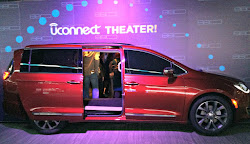 pacifica play entertainment debuts chrysler zone detroit enhanced minivan demonstrates uconnect lets theater games system which into