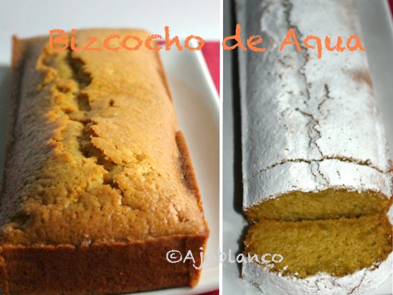 AJOBLANCOBLOG Bizcocho de agua, si como suena con agua, para AJOBLANCOBLOG Bizcocho de agua, si como suena con agua, para