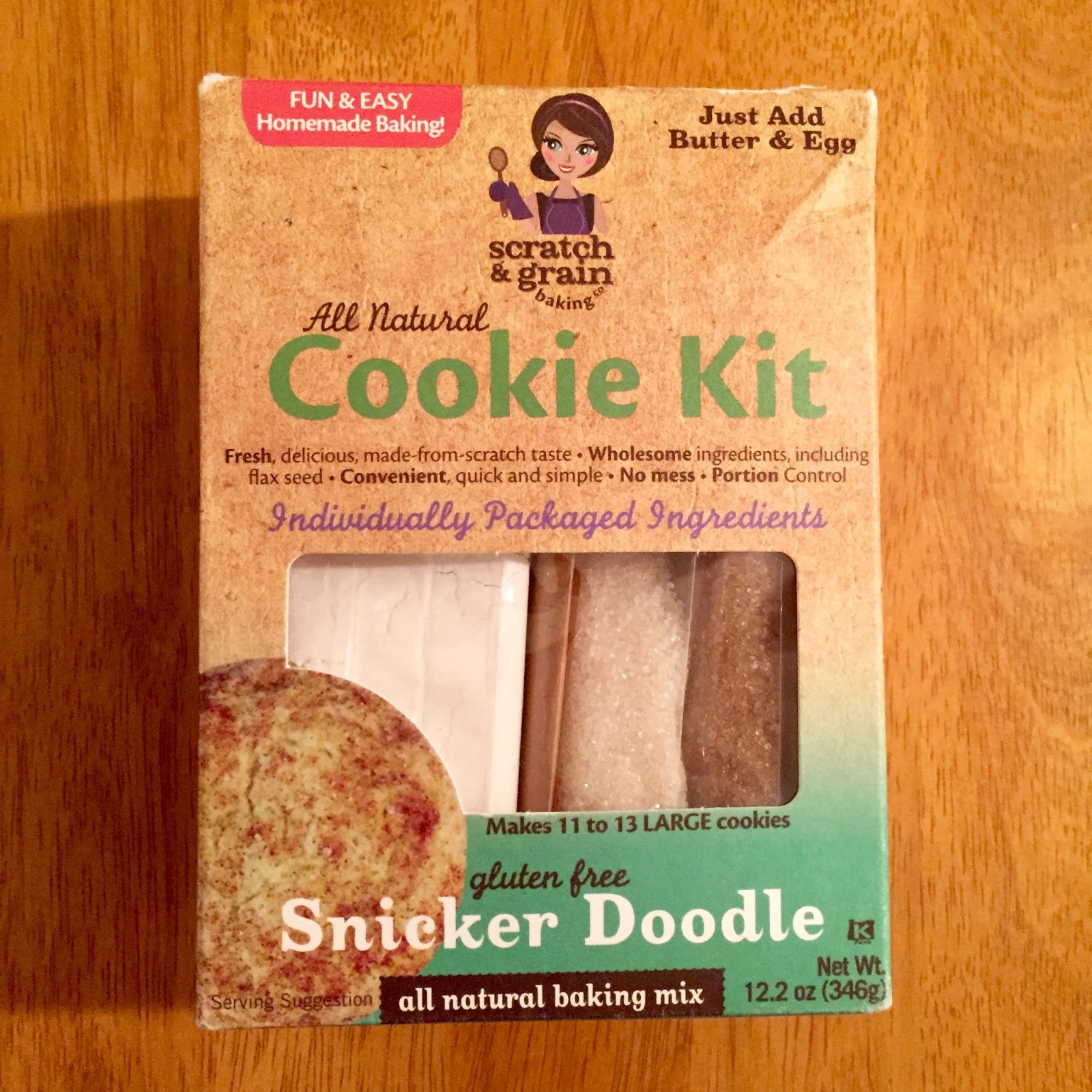 GlutenFreeG Scratch & Grain Cookie Kit Product Review