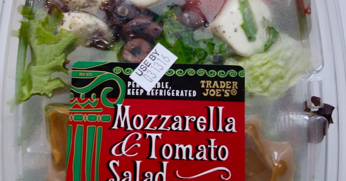 Trader Joe's Mozzarella and Tomato Salad with Balsamic Vinaigrette