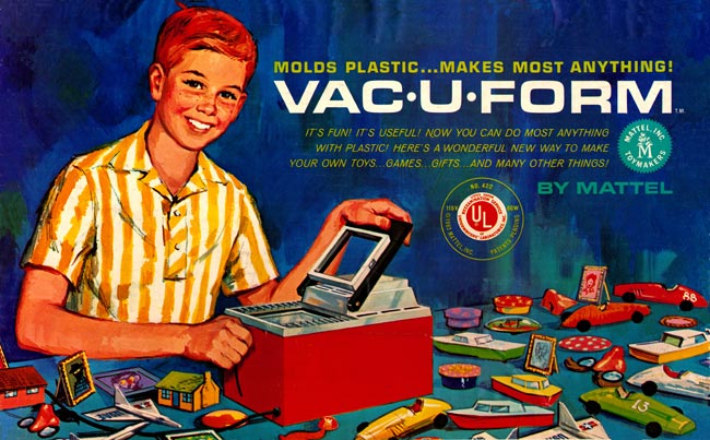 for Mattel Vac-U-Form Vacuform Machine 50 Clear Plastic Sheets