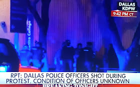 Alton Sterling: 2 Police Officers Shot During Protest In Dallas Over Police Shootings of 2 Black Men