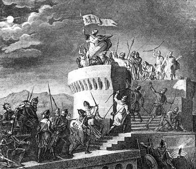 HISTORIA PARA NO DORMIR 1099 Primera cruzada ; Godofredo,rey de