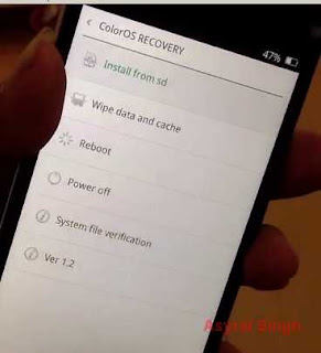 ColorOS Recovery - Reset Android OPPO FIND 5 MINI R827 ColorOS Recovery - Reset Android OPPO FIND 5 MINI R827