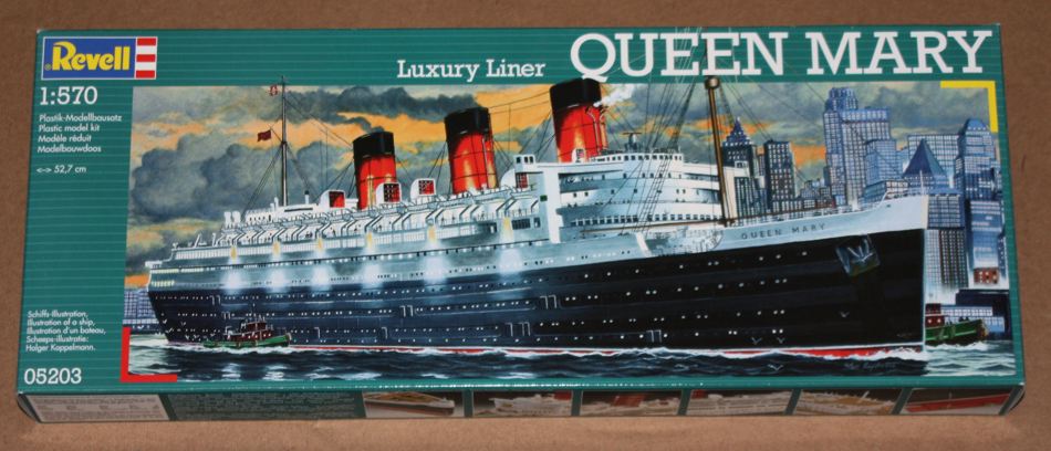 Scott's RMS Queen Mary Model: And so it begins