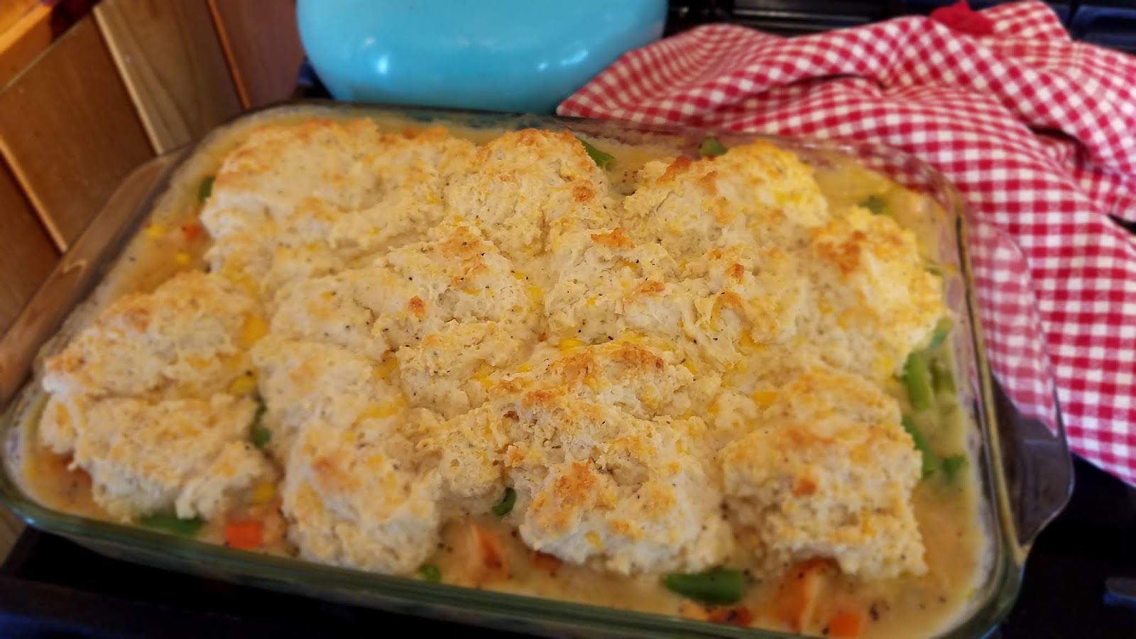 Lovin' Life At The End Of The Dirt Road Chicken and Dumpling Casserole