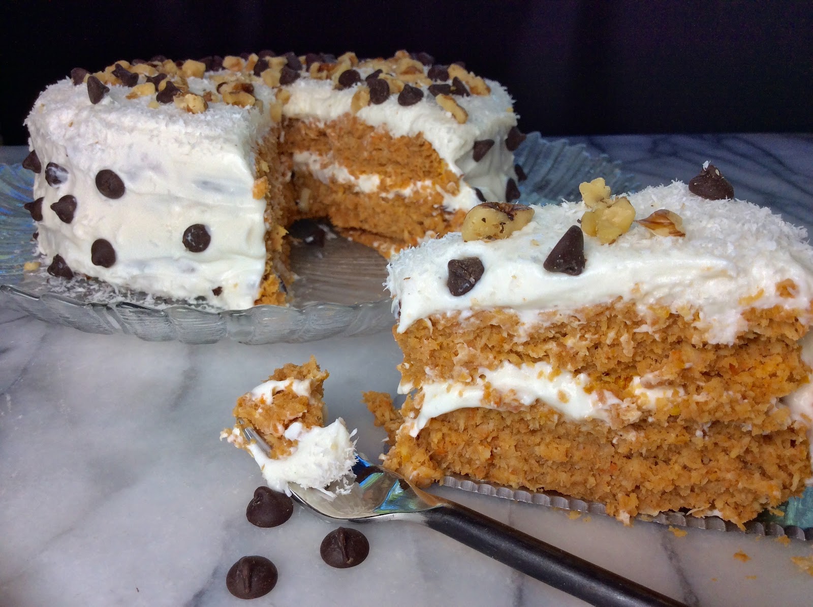 Food Fitness by Paige Cream Cheese Granola Cake