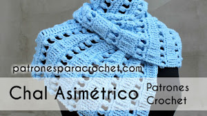Teje una Hermosa Bufanda Baktus a Crochet / Tutorial