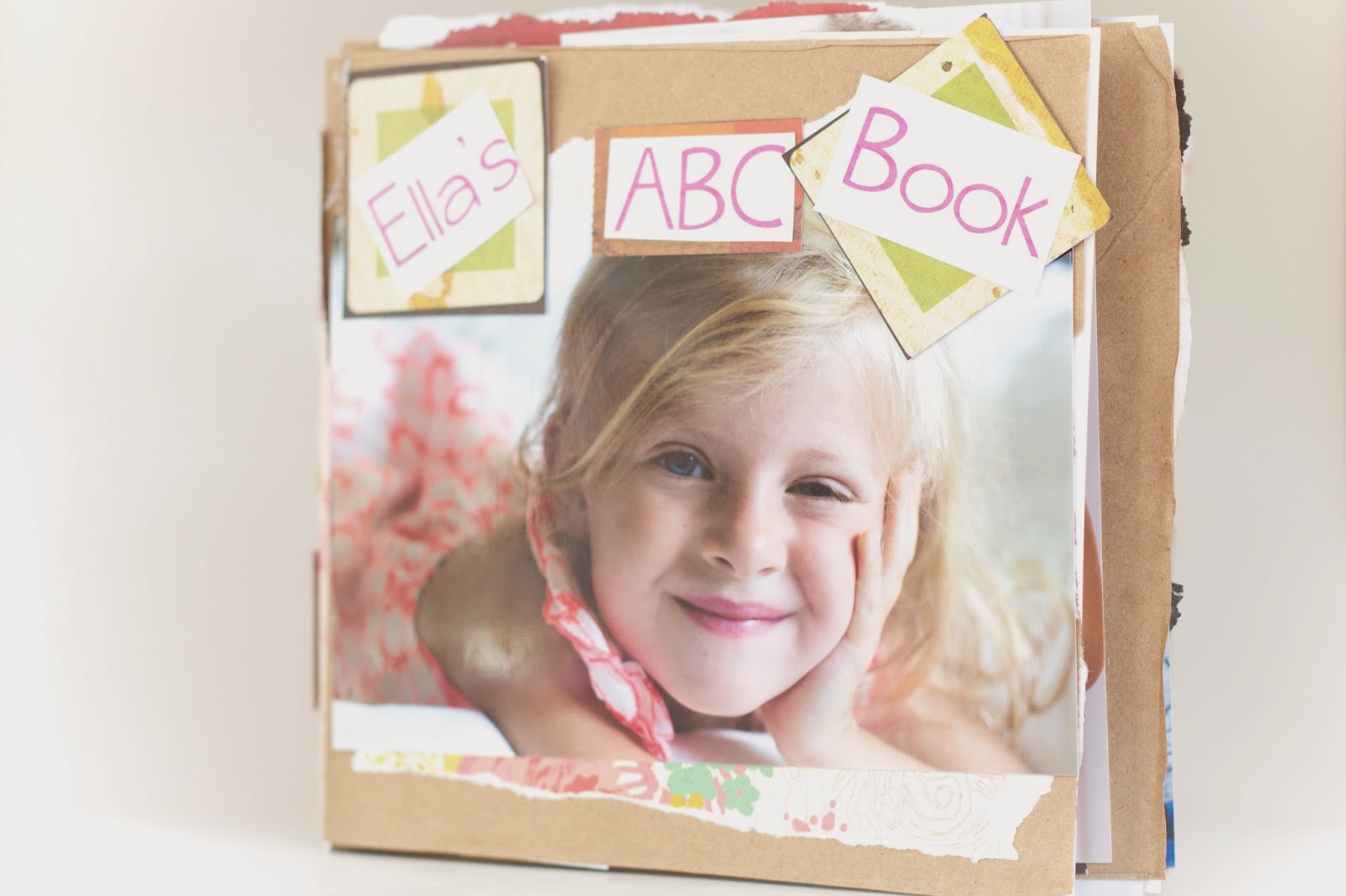 do it yourself divas DIY ABC Book Using Brown Paper Bags