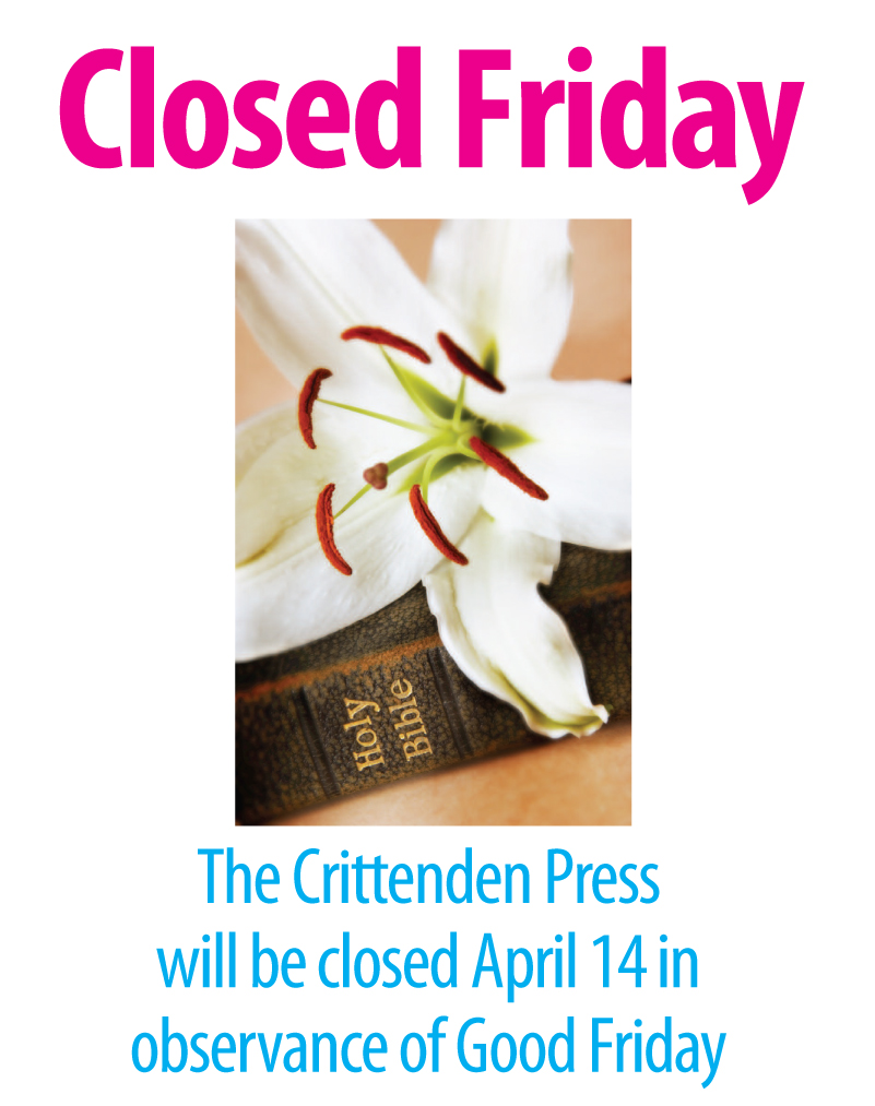 The Press Online Good Friday closings