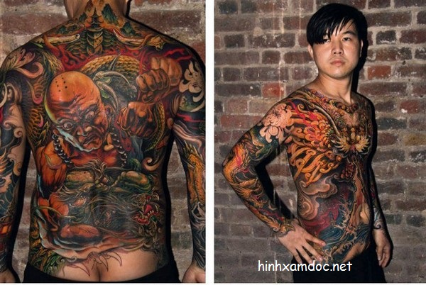 Traditional Yakuza Back Tattoo Designs - wide 9