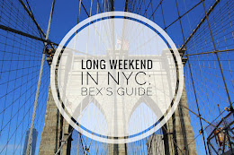 Long weekend in NYC: Bex's guide