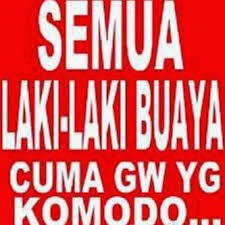 DP BBM lucu semua lelaki itu buaya DP BBM lucu semua lelaki itu buaya
