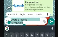 Copia e incolla su cellulari Android e iPhone