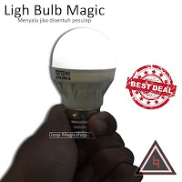 Alat sulap light Bulb Magic Alat sulap light Bulb Magic