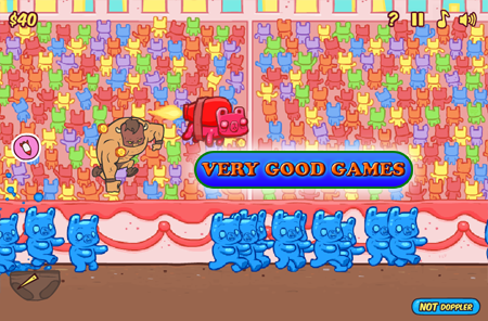The very first game of the Burrito Bison series - play it free on the gaming blog Very Good Games
